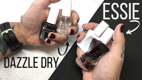 ESSIE Gel Couture vs. Dazzle Dry [Battle of the Brands]. REVIEW, WEAR TEST & REMOVAL.