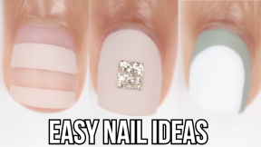 5 QUICK and EASY nail ideas! easy nail art