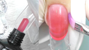 Dual Forms Nail Extensions with Polygel & Gel Overlay Yayoge
