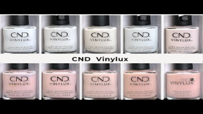 CND Vinylux | White & Sheer Shades | Live Application/Real Nails