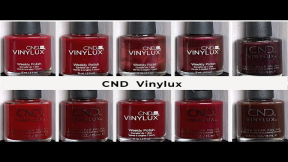 CND Vinylux | Dark Reds & Burgundies