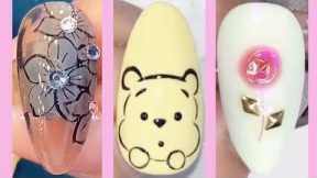 This Bear And Flowers That You Like | New Amazing Nails Art Ideas | #1 Nail Art
