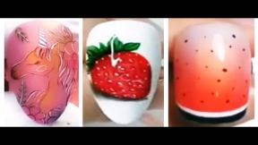 Do You Like These Fruit Nail Designs ❓❓ | New Amazing Nails Art Ideas | #1 Nail Art