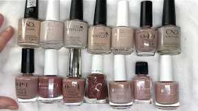TOP 14 NUDE NAIL POLISHES (my client's top choices)