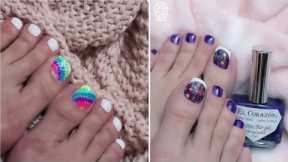 Beautiful Nail Art Designs For Toes | Toenail Transformation