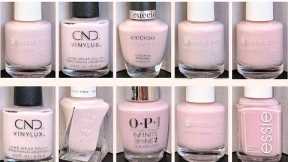 9 White Pink & Light Pink Nail Polishes WORTH TRYING [Swatch on Real Nails]