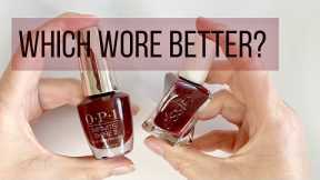 Comparing OPI and Essie | Watch Me Work