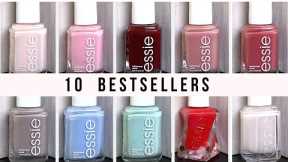ESSIE 10 BESTSELLERS! [LIVE SWATCH ON REAL NAILS]