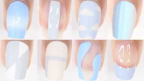 11 EASY nail ideas | spring/summer nail art designs compilation - blue nails