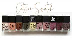 CATRICE |  LIVE SWATCH ON REAL NAILS   2021