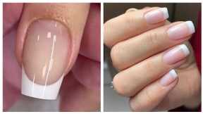 Diseños de uñas clásicas (manicura francesa) / Classic nail designs (french manicure) (2021)