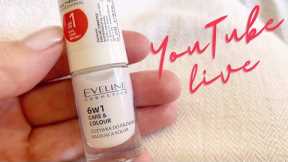 Doing My Nails with Milky White Nail Conditioner + Q&A