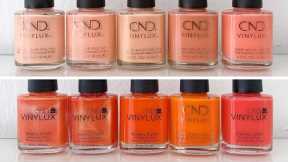 CND Vinylux Peach/Orange Shades ? ?