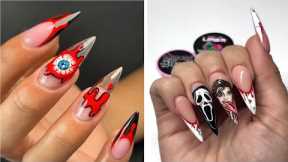 Cool Halloween Nail Art Ideas for You to be Delighted 2021