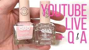 LIVE! Doing my nails w/Quo + Q&A