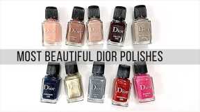 10 BEST DIOR Nail Polishes from my collection ?