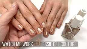 Manicure with Essie 'To Have & To Gold'  [WATCH ME WORK]