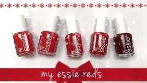 My Essie Red Polishes ❤️♥️?????