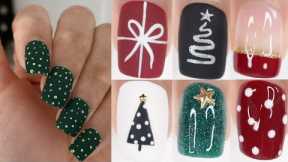 CHRISTMAS NAIL DESIGNS 2021 | Christmas nail art compilation using gel polish