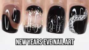 7 EASY NAIL IDEAS | New Years Eve nail art 2022