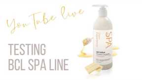 (Click this one! Testing BCL Spa Line (Mr. Salon Life is getting pampered!)