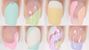 10 Spring Pastel nail ideas! | spring nail polish colors 2022 nail art compilation