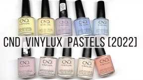 CND VINYLUX PASTELS [LIVE SWATCH ON REAL NAILS] ?