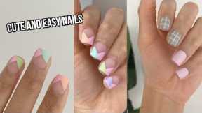 satisfying spring nail art designs 2022 | cute and easy nail art at home for beginners