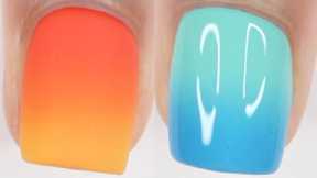 SUMMER OMBRE NAIL ART | satisfying nails video 2022