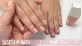 GENTLE, NON-INVASIVE MANICURE feat. CATRICE PERFECTING GLOSS [WATCH ME WORK/NO TALKING/JUST MUSIC]