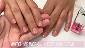 GENTLE, RELAXING, NON-INVASIVE MANICURE with DIOR 'NAIL GLOW' [NO TALKING/RELAXING MUSIC]