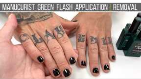 Manucurist Green Flash Full Application, Wear Test & Removal
