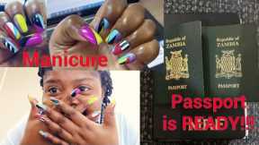 Passport Update/ Most Satisfying Manicure Transformation 😱 best nail polish for fingers in 2022