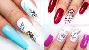 New Nail Art Design 2022❤️💅Compilation For Beginners | Simple Nails Art Ideas Compilation #349