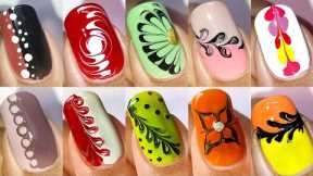 10+ No tool nail art ideas || DIY nail designs using household items only || Nail Delights💅