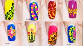 Top 54 Easy Nail Art Design #nailart #piubhol #simple