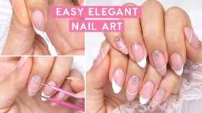 Easy Elegant Nail Art For Beginners | Tina Yong