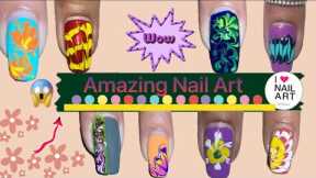 Amazing easy nail art designs #nailart #nailartdesigns #youtubevideo #nailtutorials #ytvideo