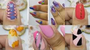 #22 easy nail art designs for beginners || nail art at home