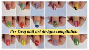 Very Easy nail art designs compilation || Nail art compilation 2022