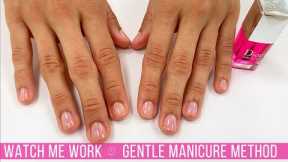 Gentle, Non-Invasive Manicure with Dior Nail Glow | *New Client*  [Watch Me Work]