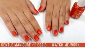 Gentle Manicure with Essie 'Make No Concessions' [Relax/Watch Me Work]