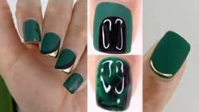 5 TRENDY FALL NAIL DESIGNS | new nail art compilation using gel nail polish at home | chrome nailart