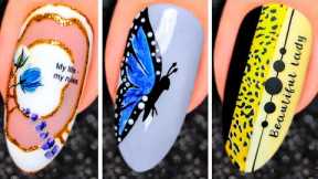 New Nail Art Design 2022❤️💅Compilation For Beginners | Simple Nails Art Ideas Compilation #396