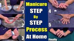 Manicure Step By Step Process At Home || Salon Style Manicure At Home || SumanTV Beauty