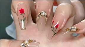 Manicure tutorial - manicure - DIY nail art at home - nail art tutorial #73
