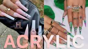 ✨267✨ 10+ Ravishing Acrylic Nail Art Designs Tutorial Ideas