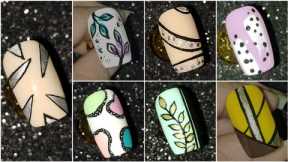 Easy nail art designs💅🏻💅🏻😍//Nail Art Compilation//Dream nail's planet #nailart #beginners
