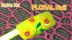 Floral Nail Art Easy Tutorial Design 2