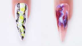 10+ Satisfying Nail Art Tutorial | Awesome Nail Design & Ideas | Mails Inspiration